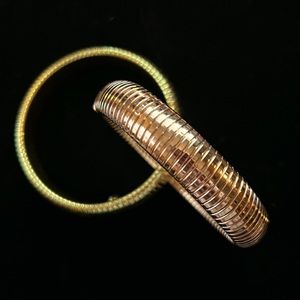 Beautiful Designer Inspired Intertwined Snake Bracelet NWOT